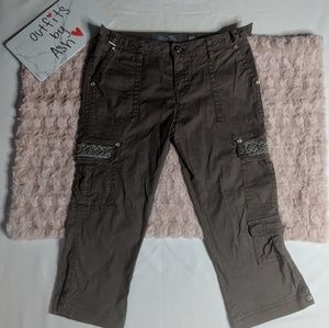 MISS ME Capri Cargo Pants Size 27 Waist